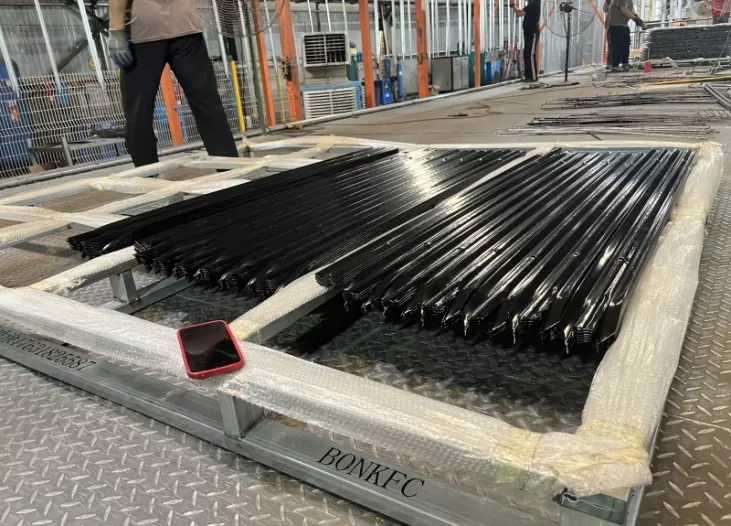 Galvanized Palisade Fence