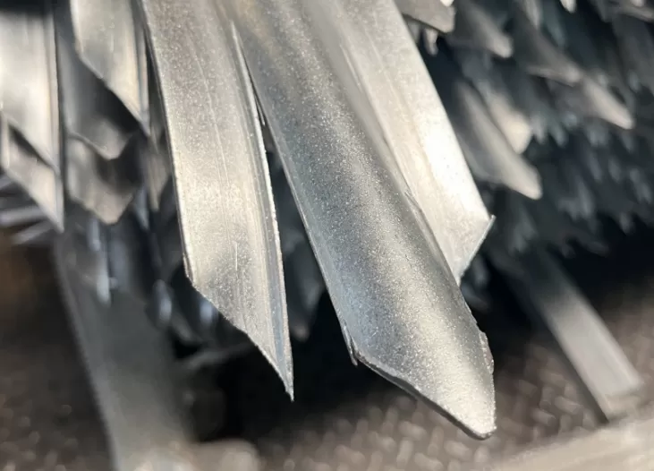 Galvanized Palisade Fence