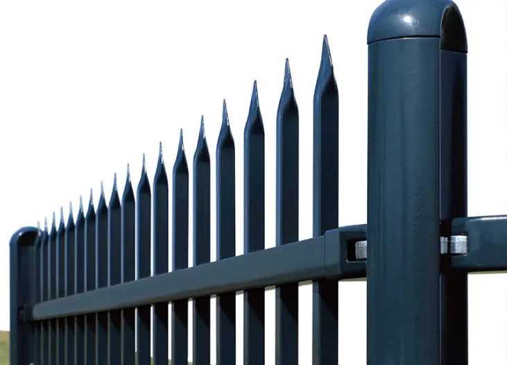Steel Fence with Aluminum Alloy Post