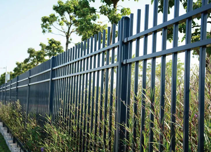 Steel Fence with Aluminum Alloy Post