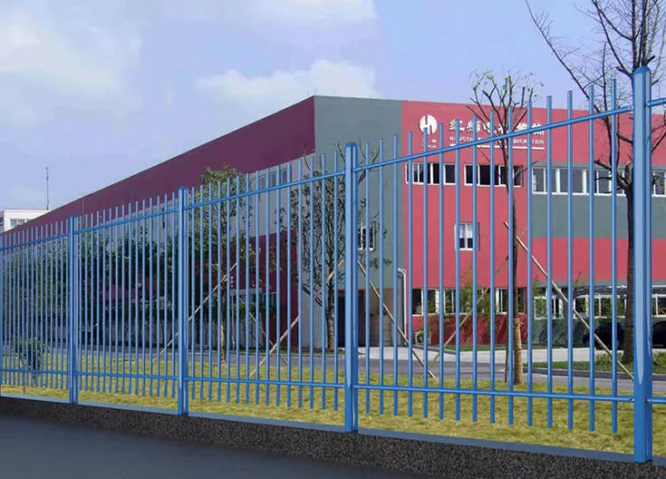 Steel Fence with Aluminum Alloy Post