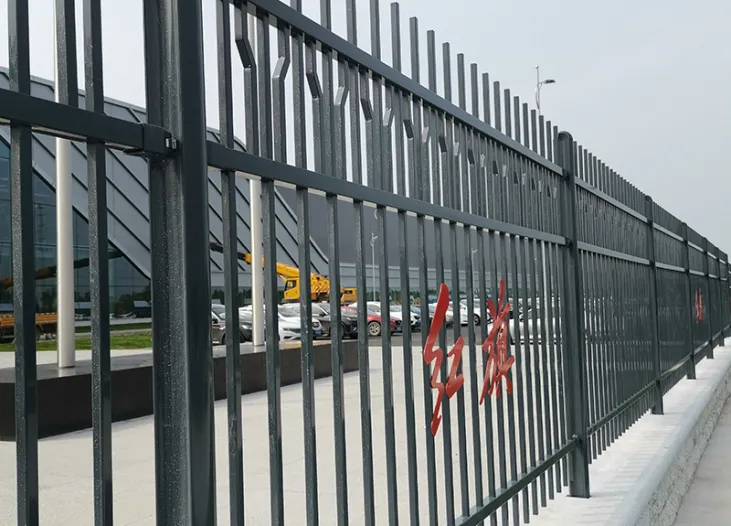 Steel Fence with Aluminum Alloy Post