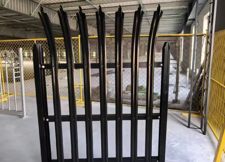 Galvanized Palisade Fence