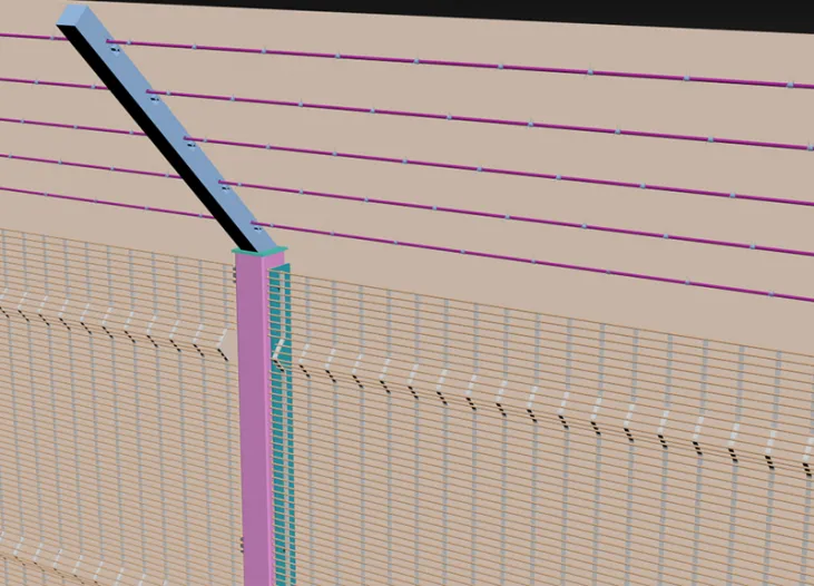 358 Mesh Fence