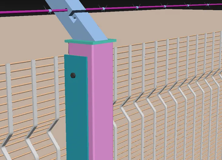 358 Mesh Fence