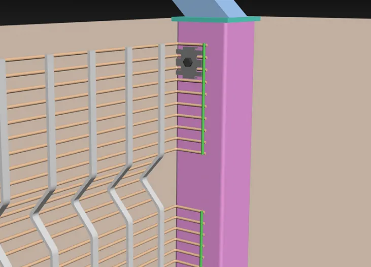 358 Mesh Fence