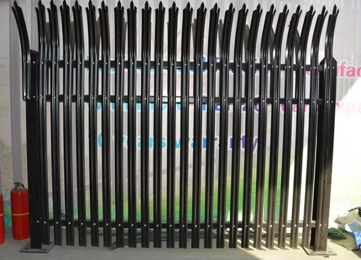 Galvanized Palisade Fence