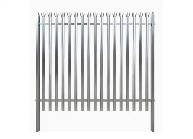 Galvanized Palisade Fence