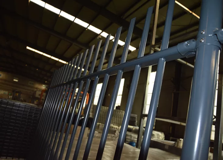 Steel fence April 12th - April 30th, 2025