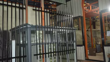 What are the production advantages of steel fence in BONKFC?