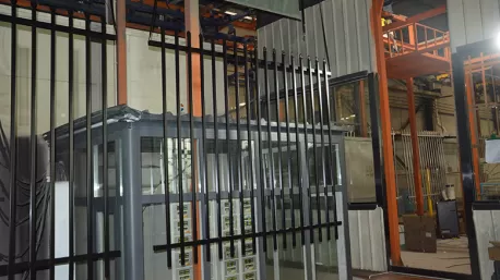 What are the production advantages of steel fence in BONKFC?