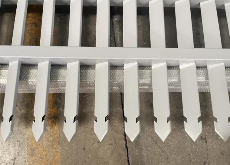 The newest model of fence
