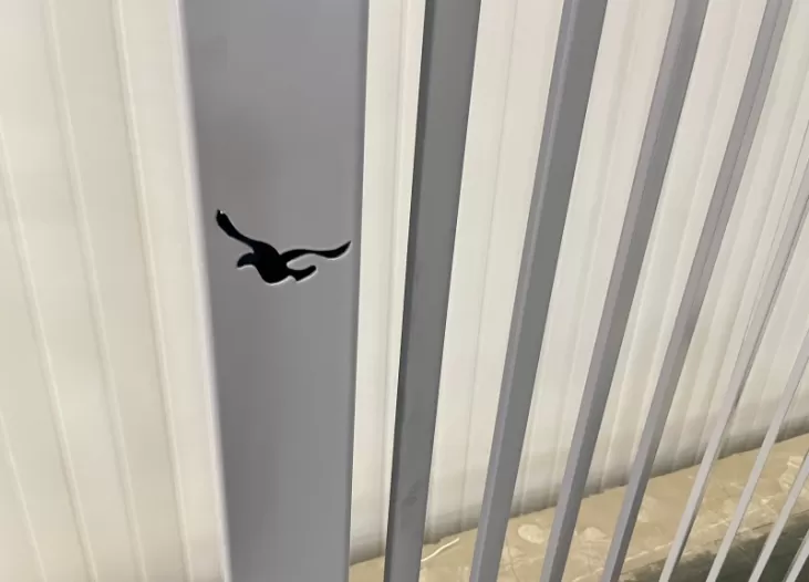 The newest model of fence