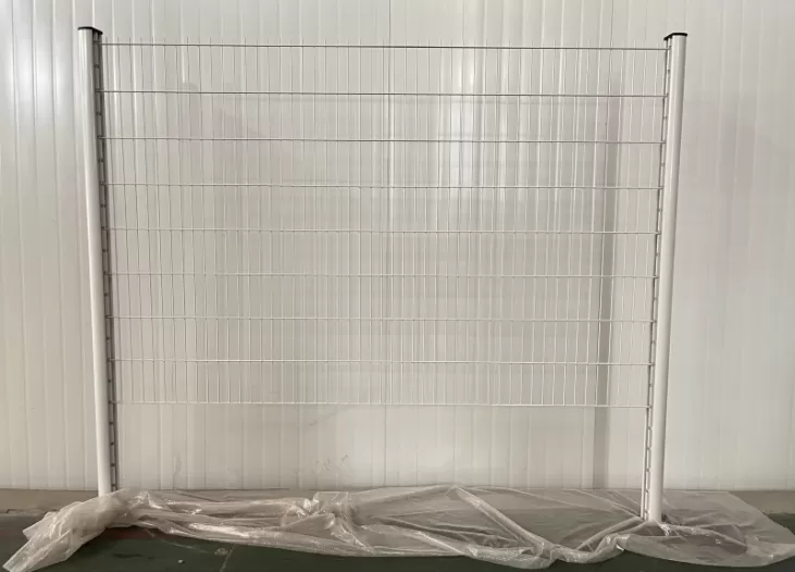 Double Wire Fence with Double Post