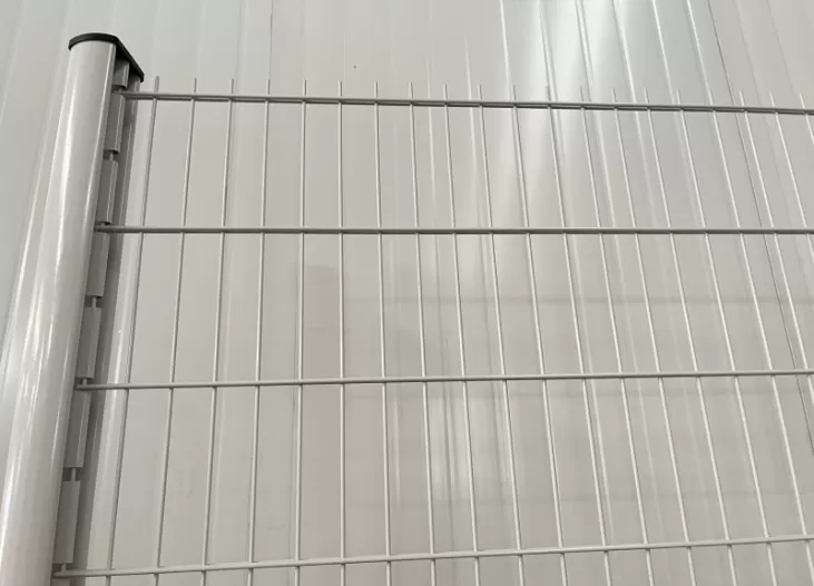 Double Wire Fence with Double Post