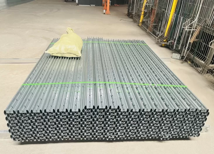Double Wire Fence with Double Post