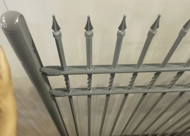 Twisted Tube Fence