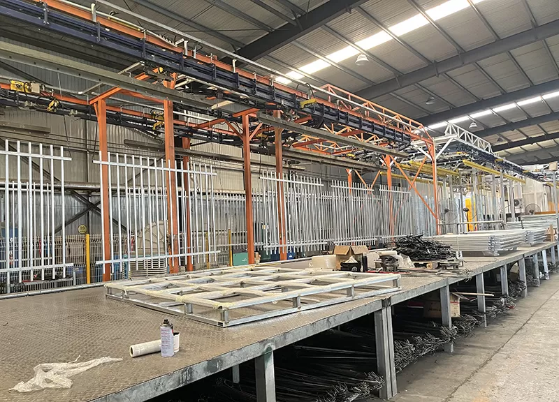 PVC Powder Painting Line