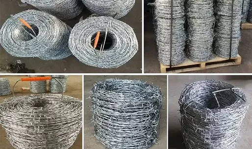 Package of Metal Barbed Wire