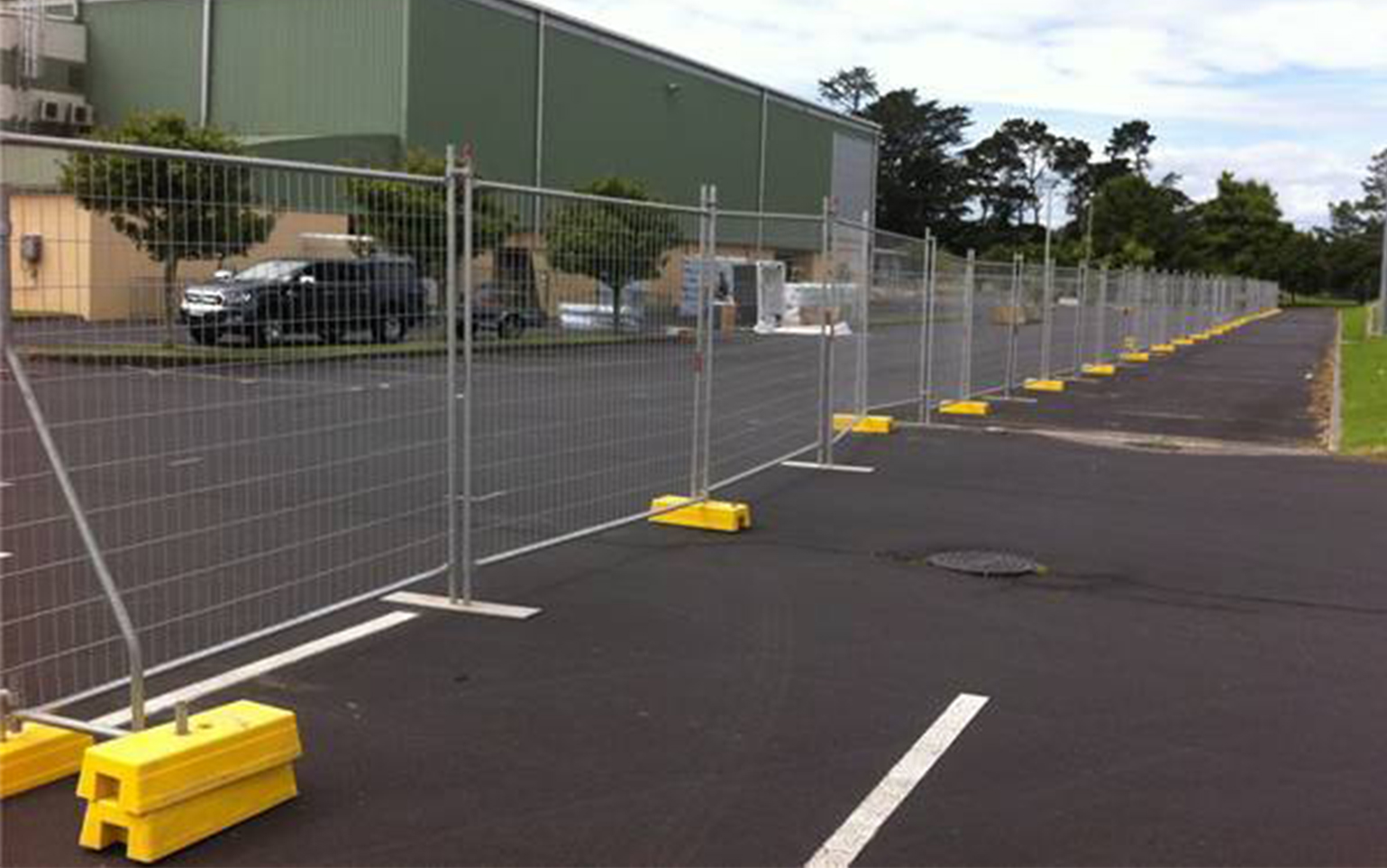 Australia temporary fence for industrial sites.