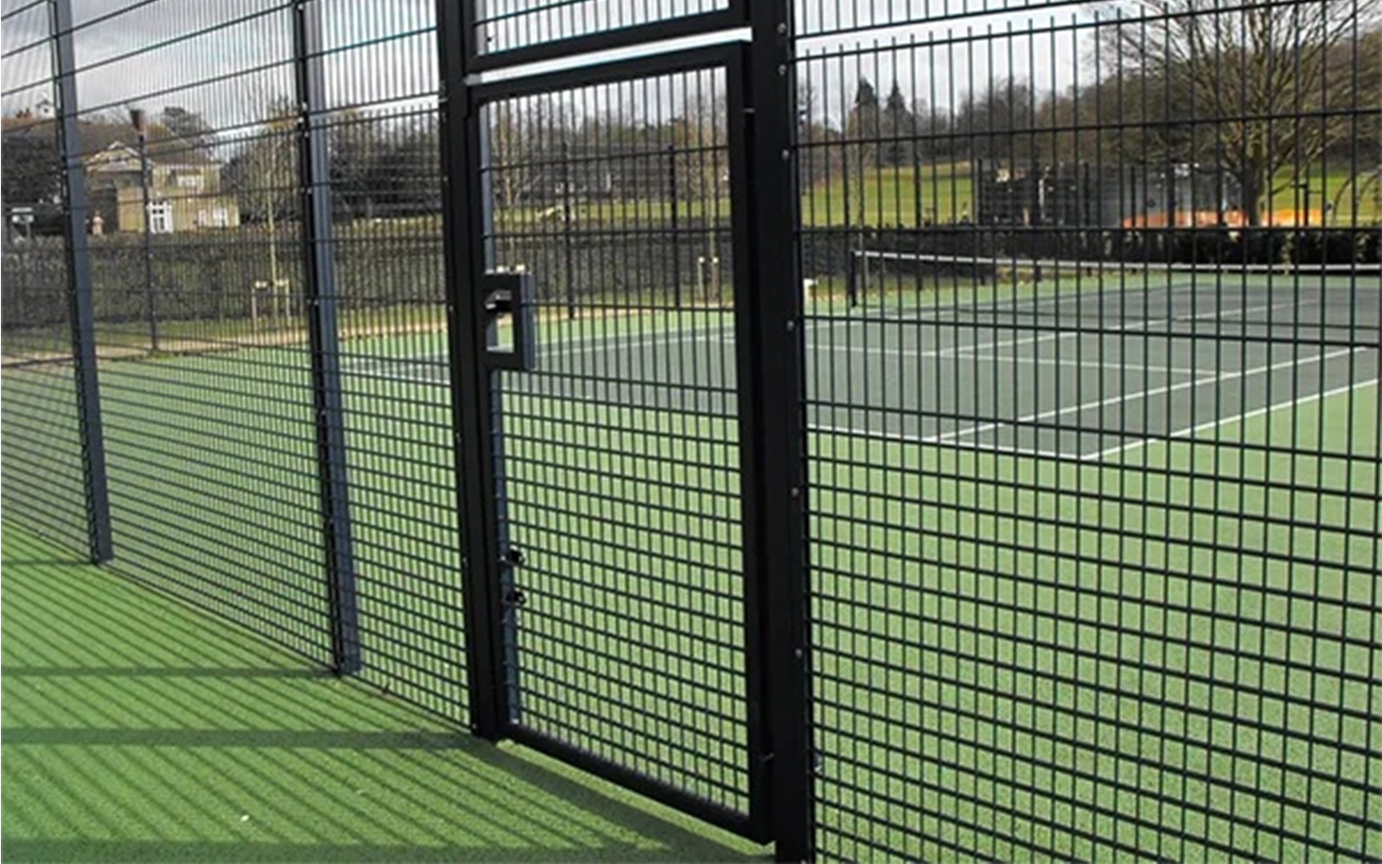 Sports courts and stadiums