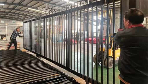 Supplying 200 sets of Metal Security Gates to Port of Melbourne