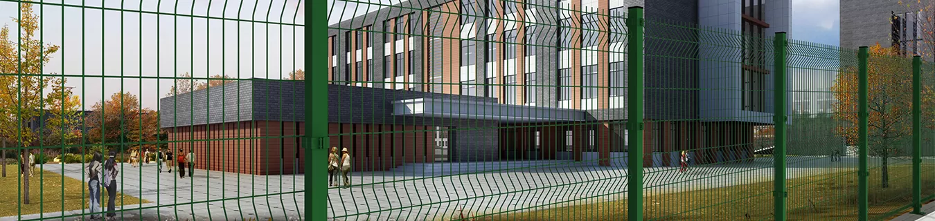 3D mesh fence