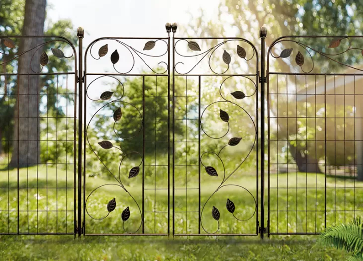 Metal Garden Fence Gate
