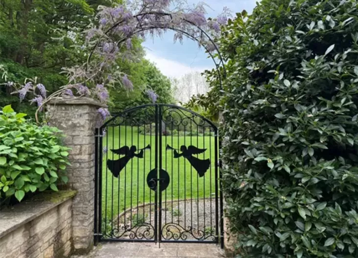 Metal Garden Fence Gate