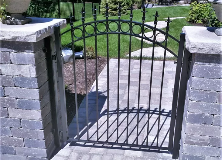 Metal Garden Fence Gate