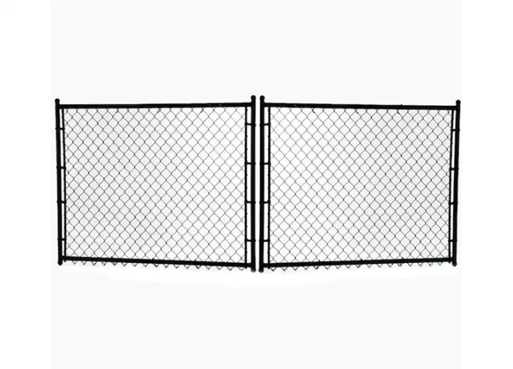 Double Swing Steel Gate