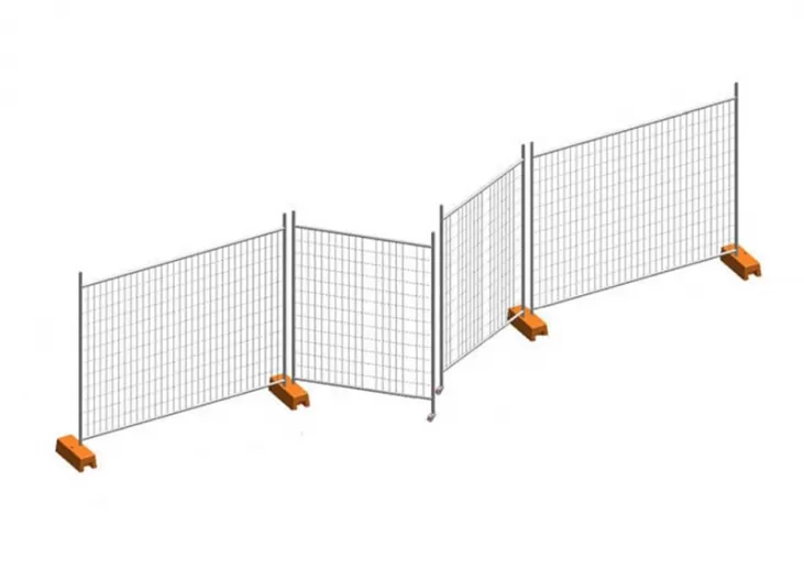Double Swing Steel Gate