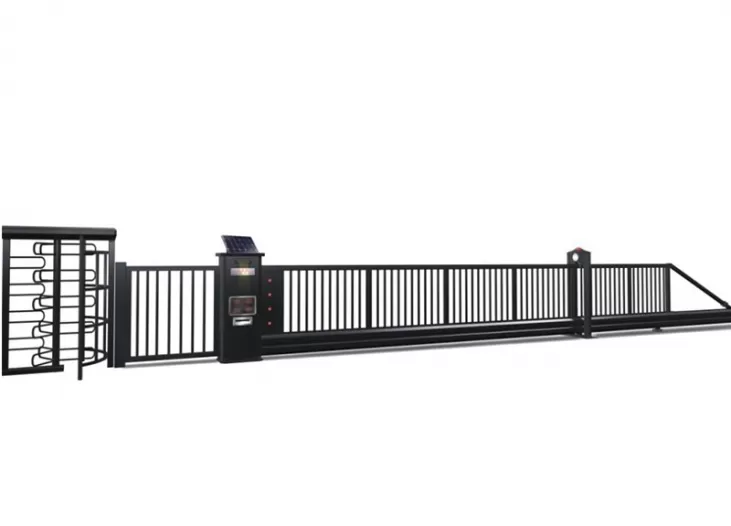 Trackless Suspension Gate