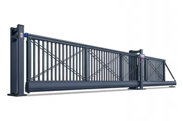 Trackless Suspension Gate