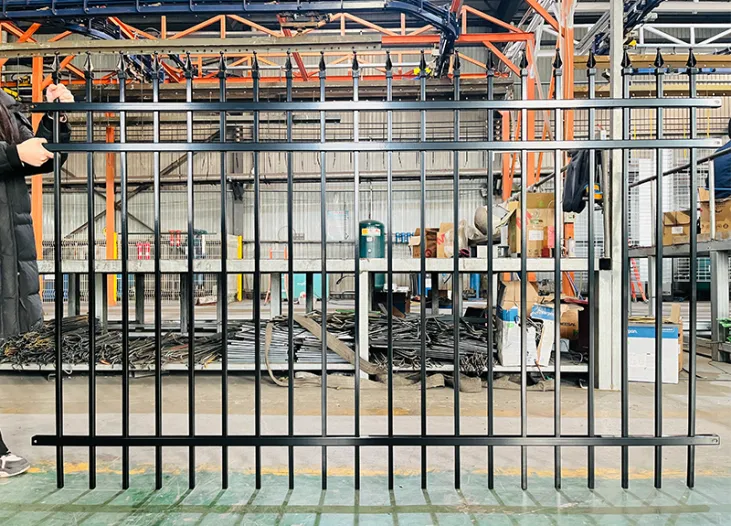 Steel Picket Fence