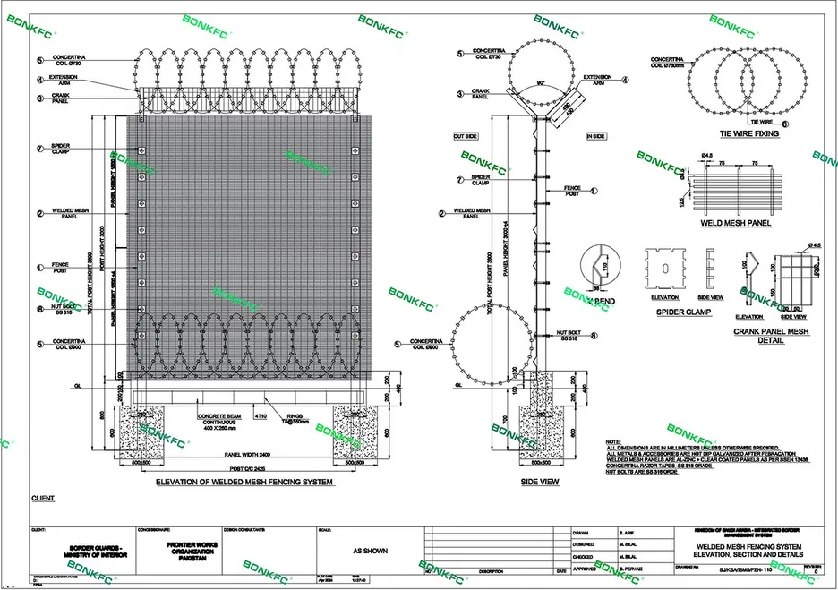 358 Mesh Fence