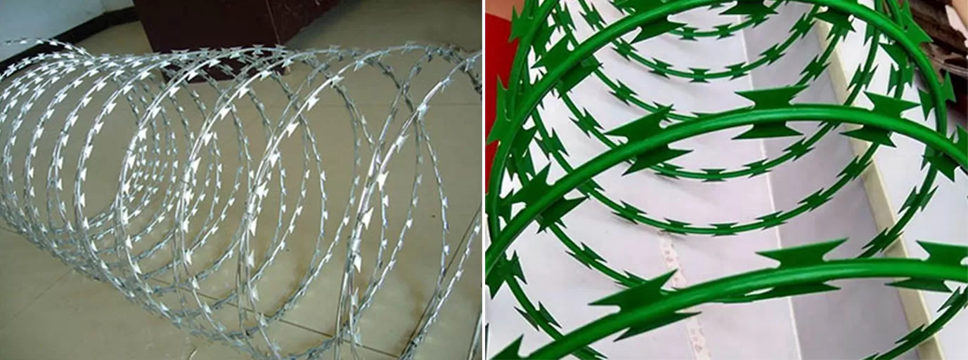 Galvanized Razor Wire
