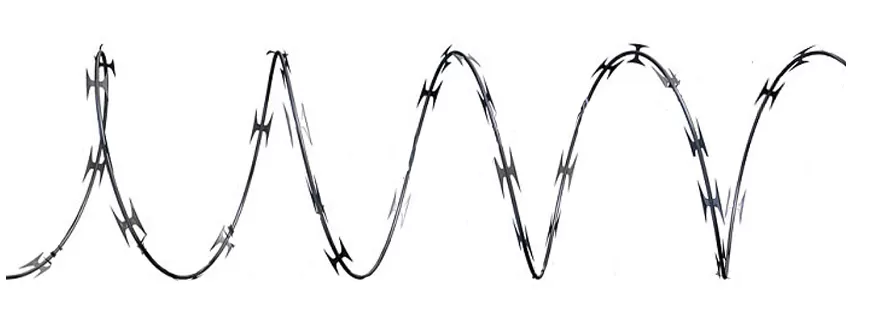 Galvanized Razor Wire