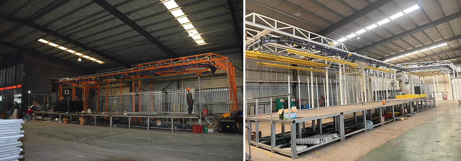 What are the production advantages of steel fence in BONKFC?cid=3