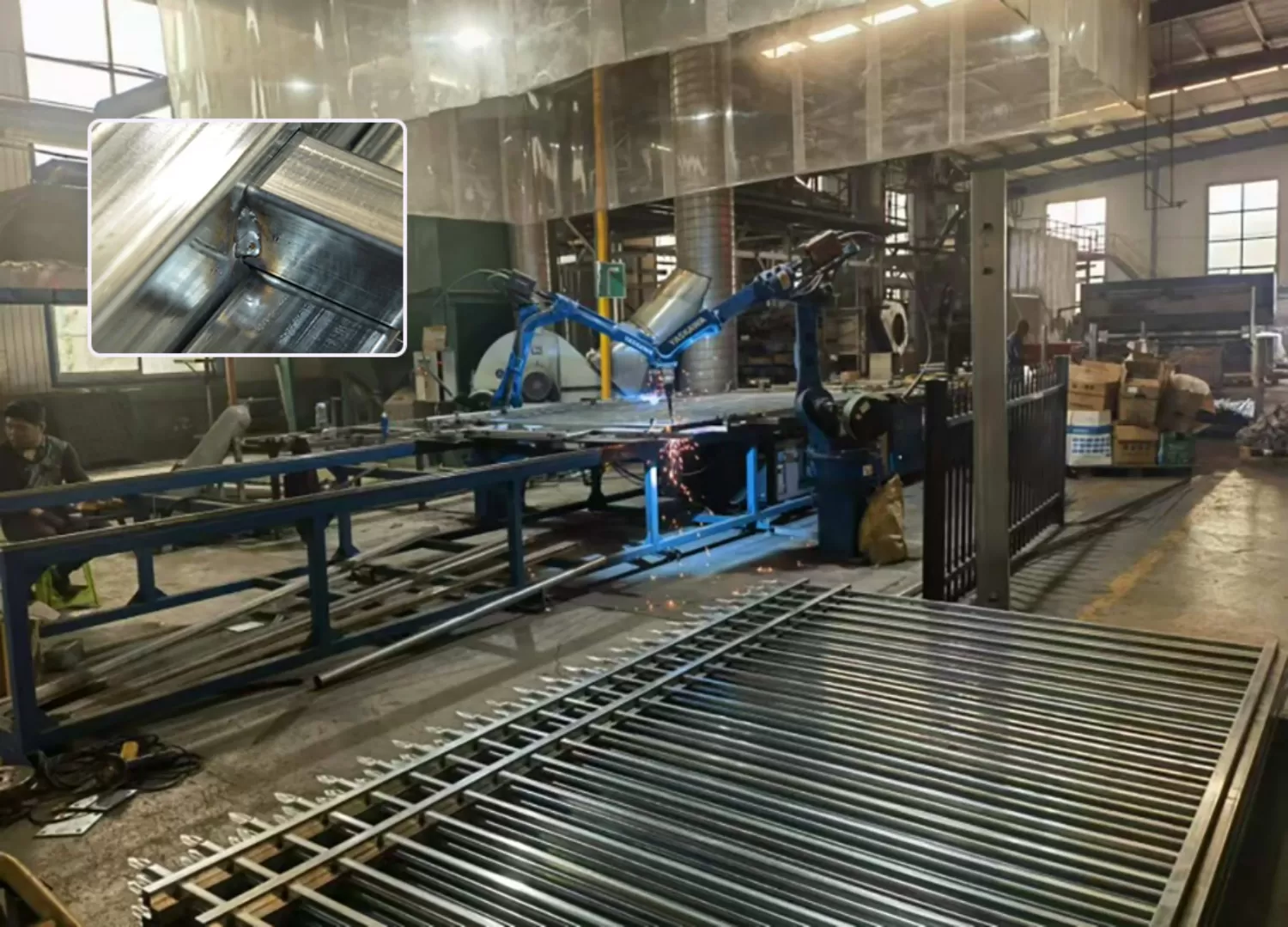 Introduction of Picket Fence Manufacturing Process: