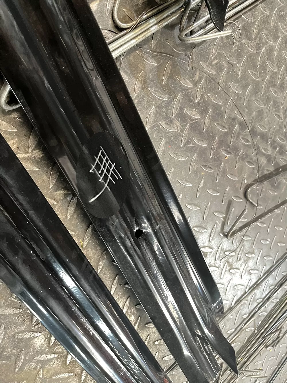 Galvanized Palisade Fence